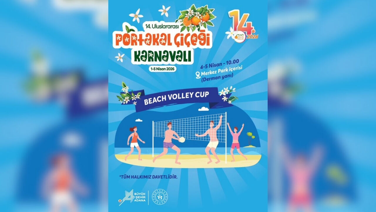 Portakal Çiçeği Karnavalı’nda Plaj Voleybolu Heyecanı