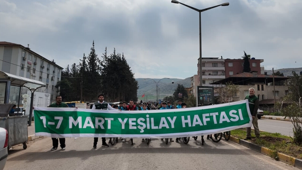 Reyhanlı Sokaklarında Bağımlılık Karşıtı Bisikletli Kortej! (1)
