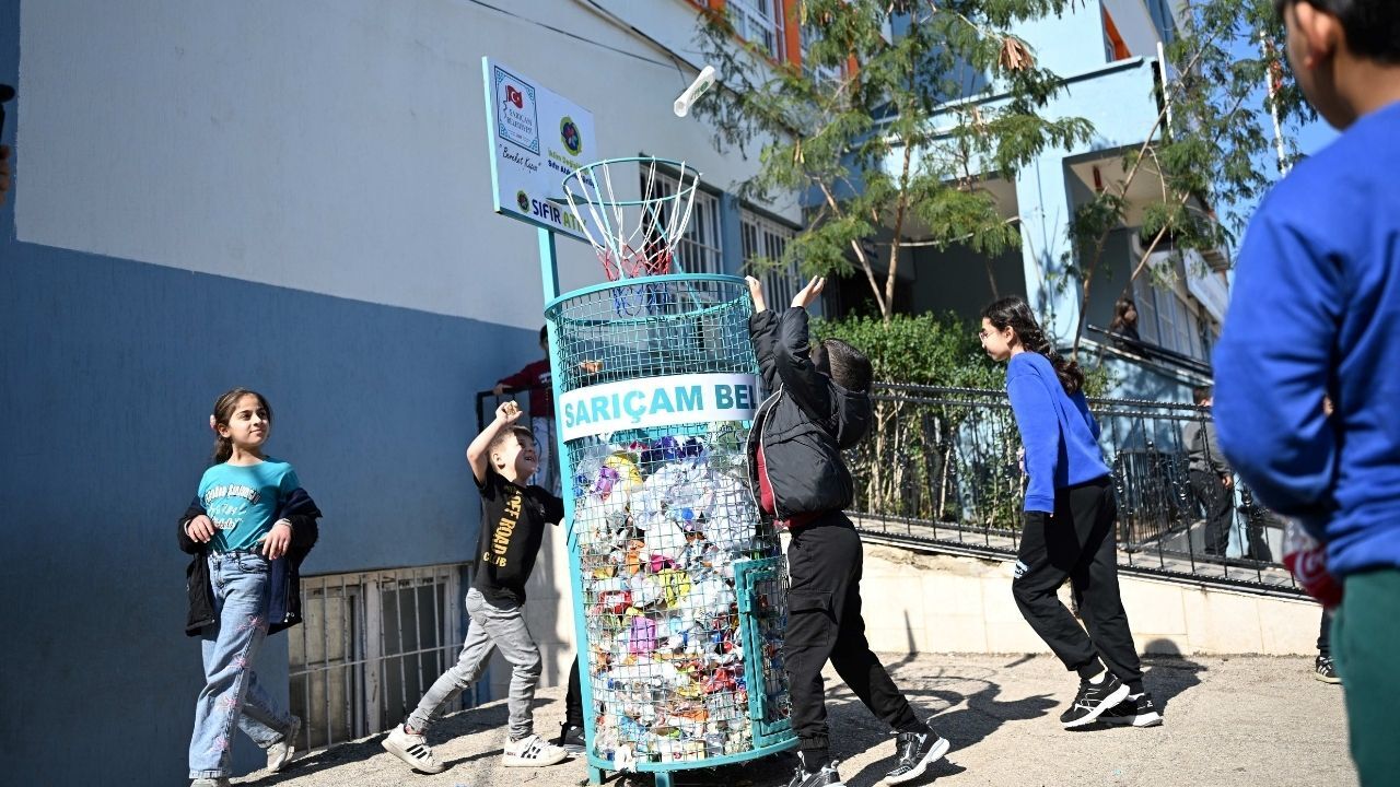 Sarıçam’da “Sıfır Atık Potaları” Ile Geri Dönüşüm Bilinci Artıyor