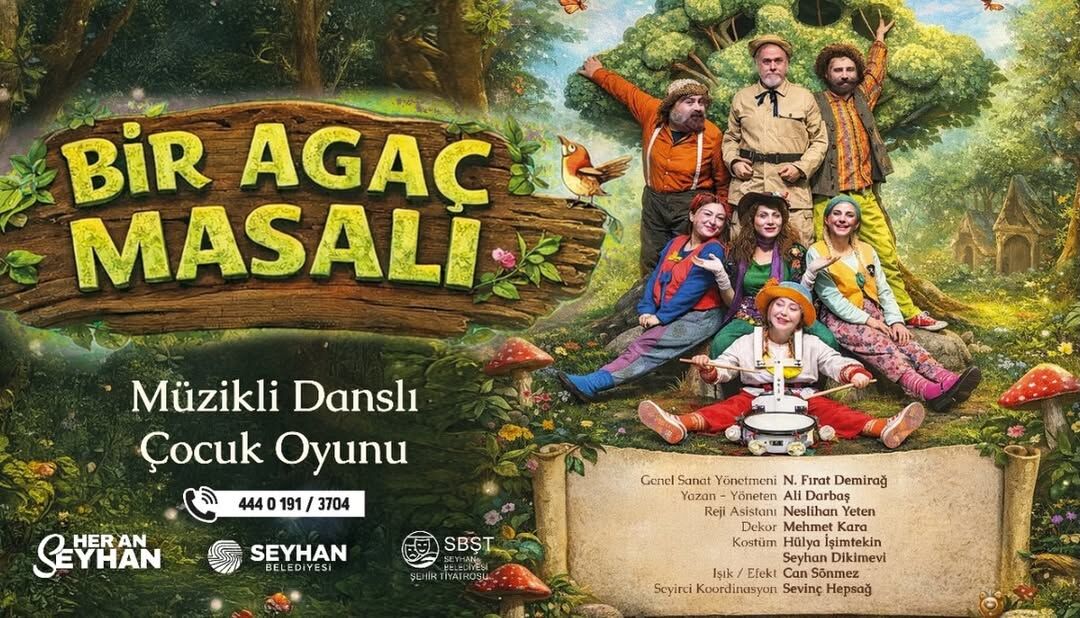 Seyhan’da Çocuklara “Bir Ağaç Masalı” Sürprizi
