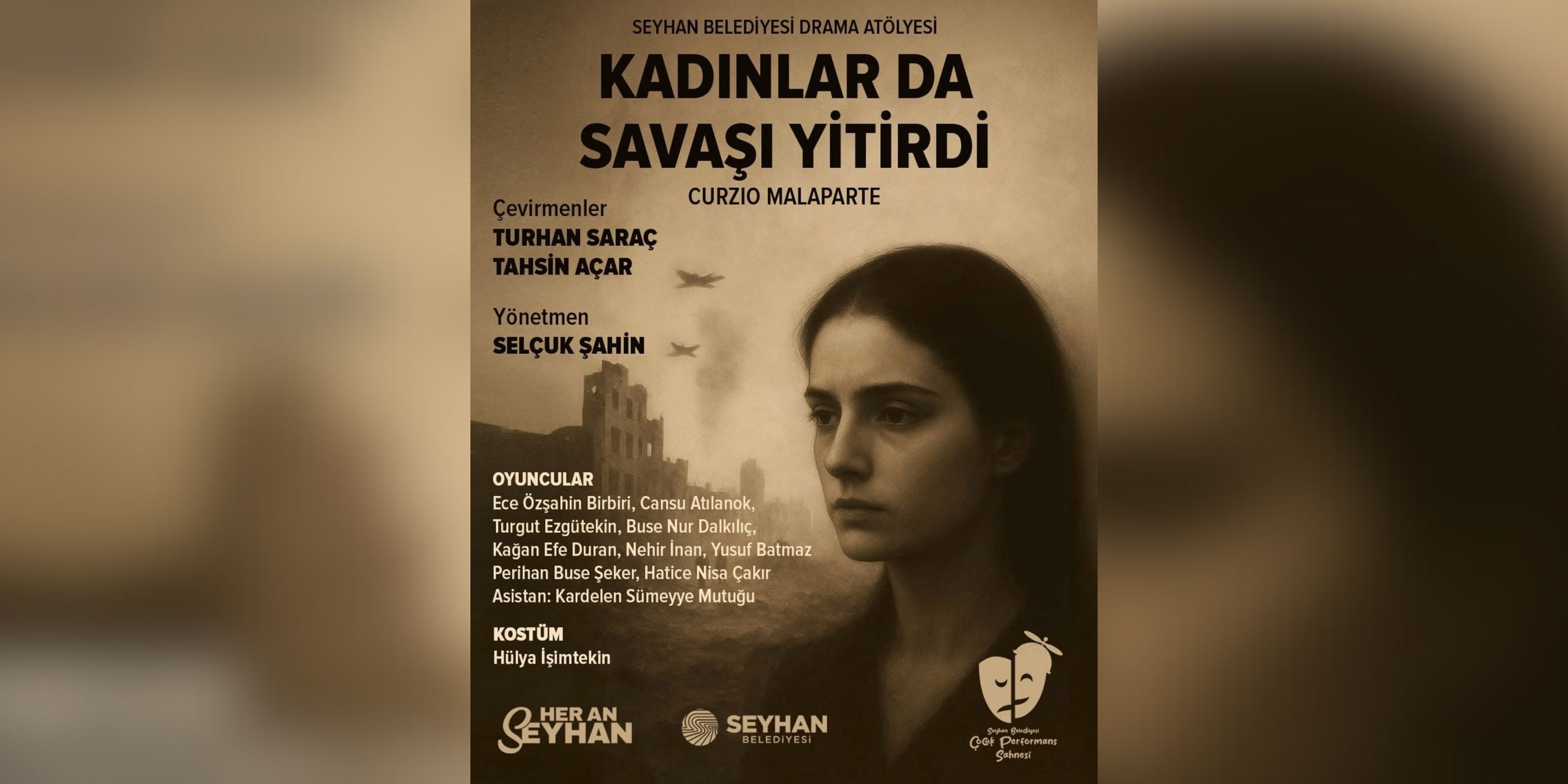 Seyhan’da Dünya Tiyatro Günü Sahneyle Kutlanacak-1