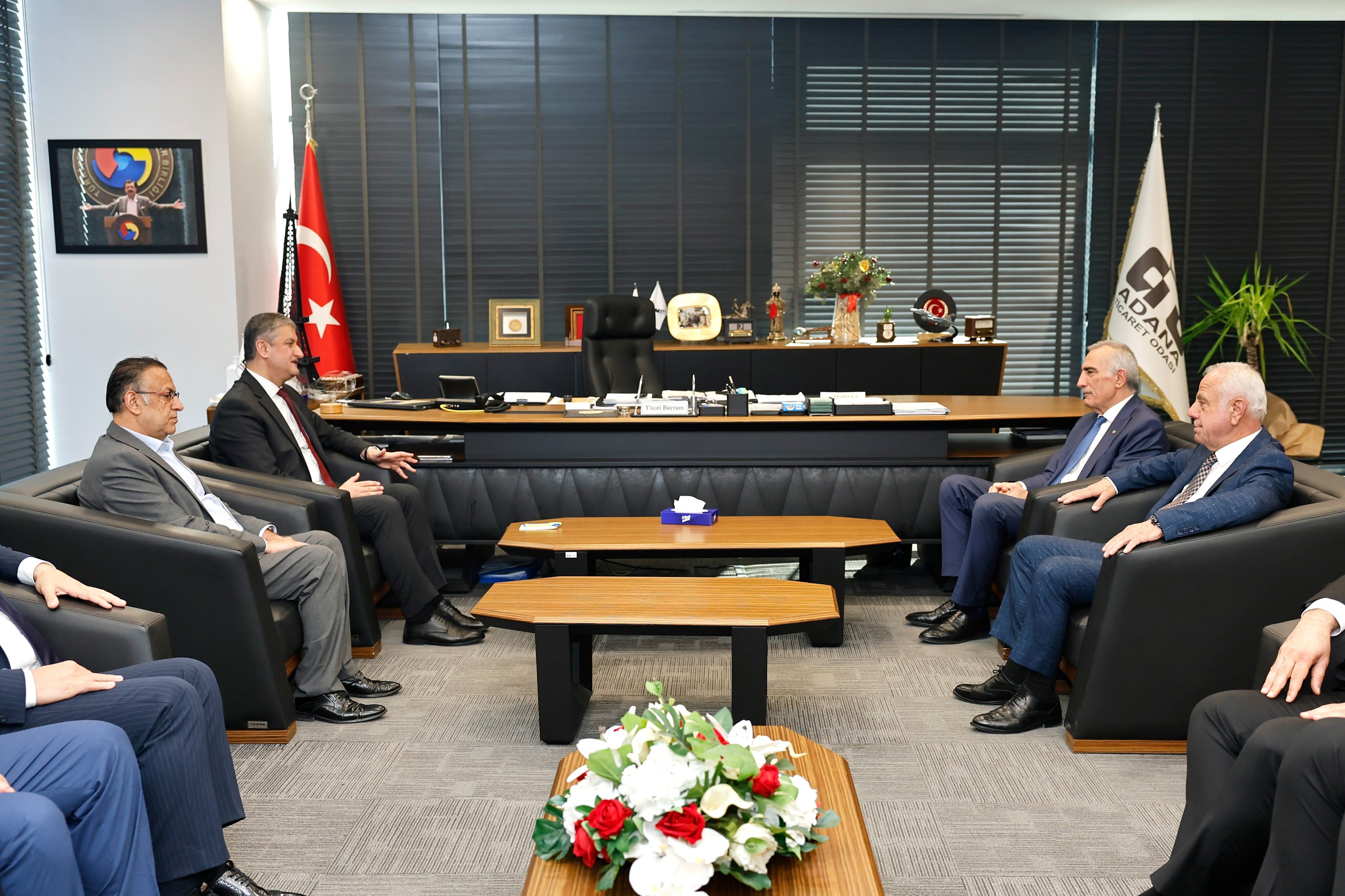 Vali Yavuz’dan Adana Ticaret Odası’na Ziyaret (2)