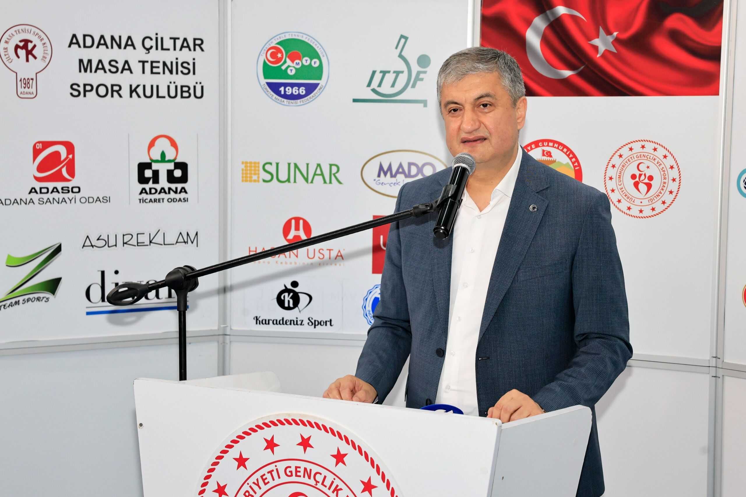 Adana, 13. Uluslararası Veteran Masa Tenisi Turnuvası Ile Sporun Başkenti Oldu