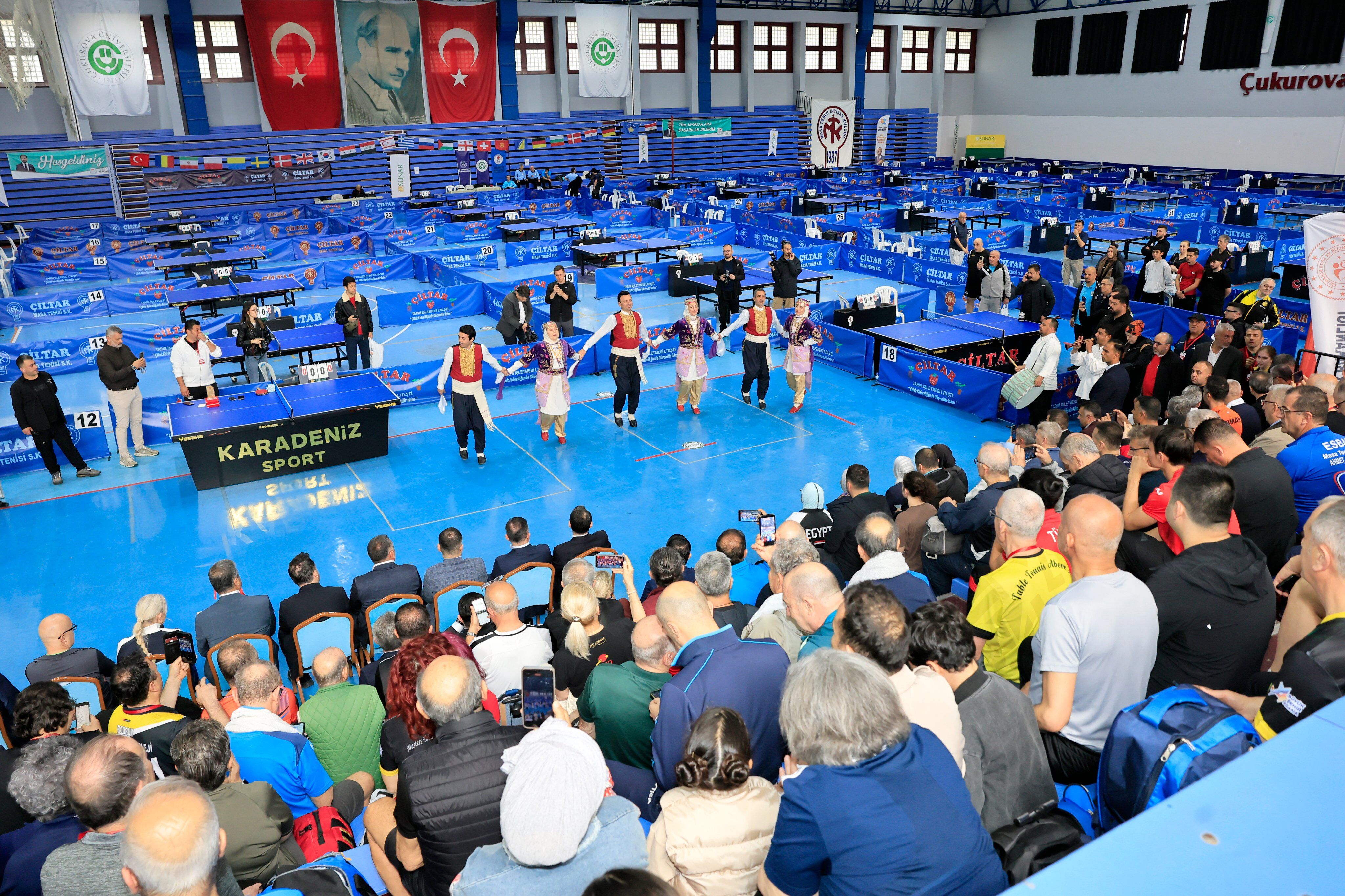 Adana, 13. Uluslararası Veteran Masa Tenisi Turnuvası Ile Sporun Başkenti Oldu4