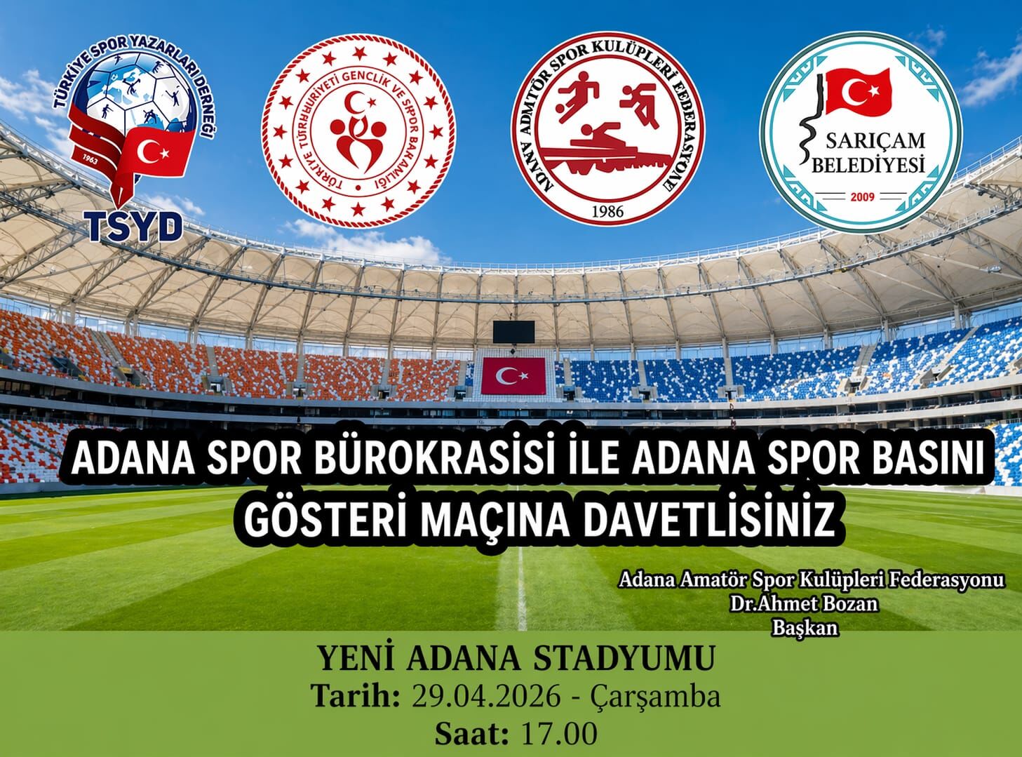 Adana’da Gösteri Maçı Heyecanı Bürokrasi Ve Medya Karşı Karşıya