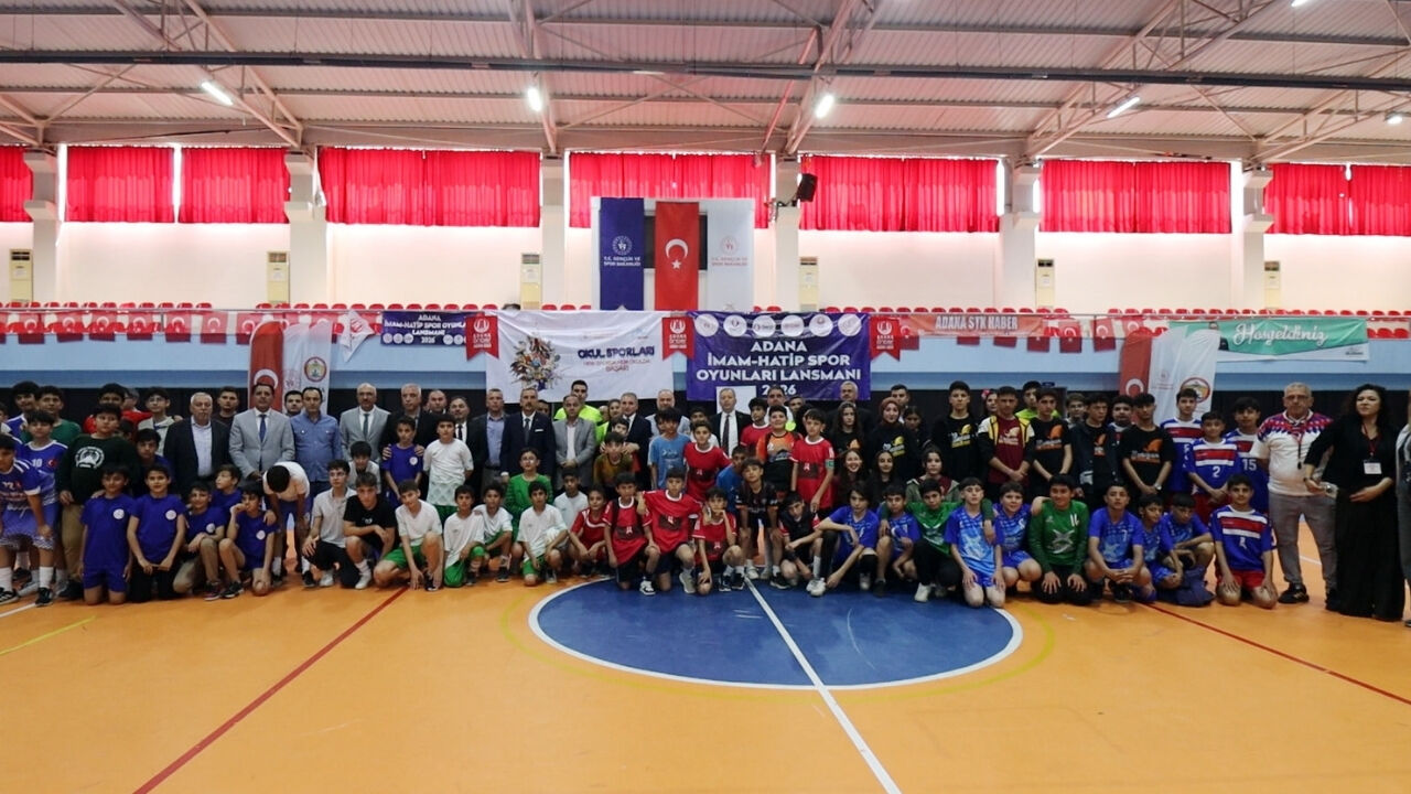 Adana’da İmam Hatip Spor Oyunları Başladı