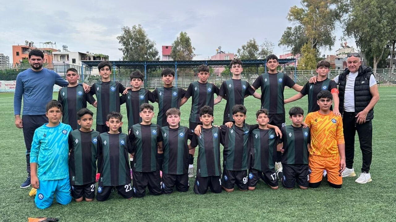 Çukurova Gençlikspor U13 takımı sahada gol oldu yağdı: 7-1