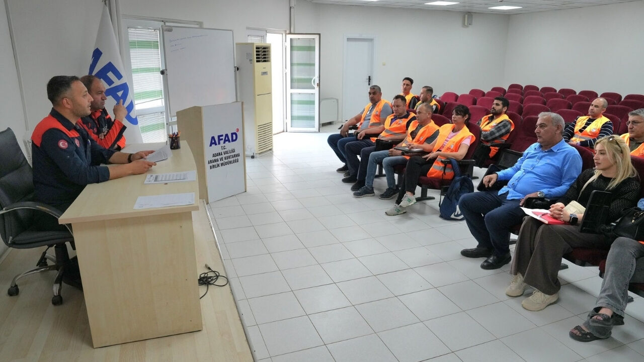 Çukurova’da Afetlere Hazırlık Arama Kurtarma Eğitimi Başladı (1)