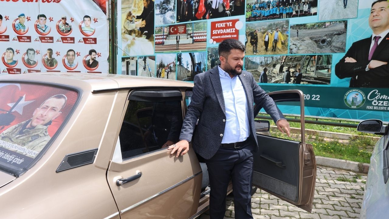 Feke’de Yürek Isıtan Olay Gaziye Otomobil Hediye Edildi (2)
