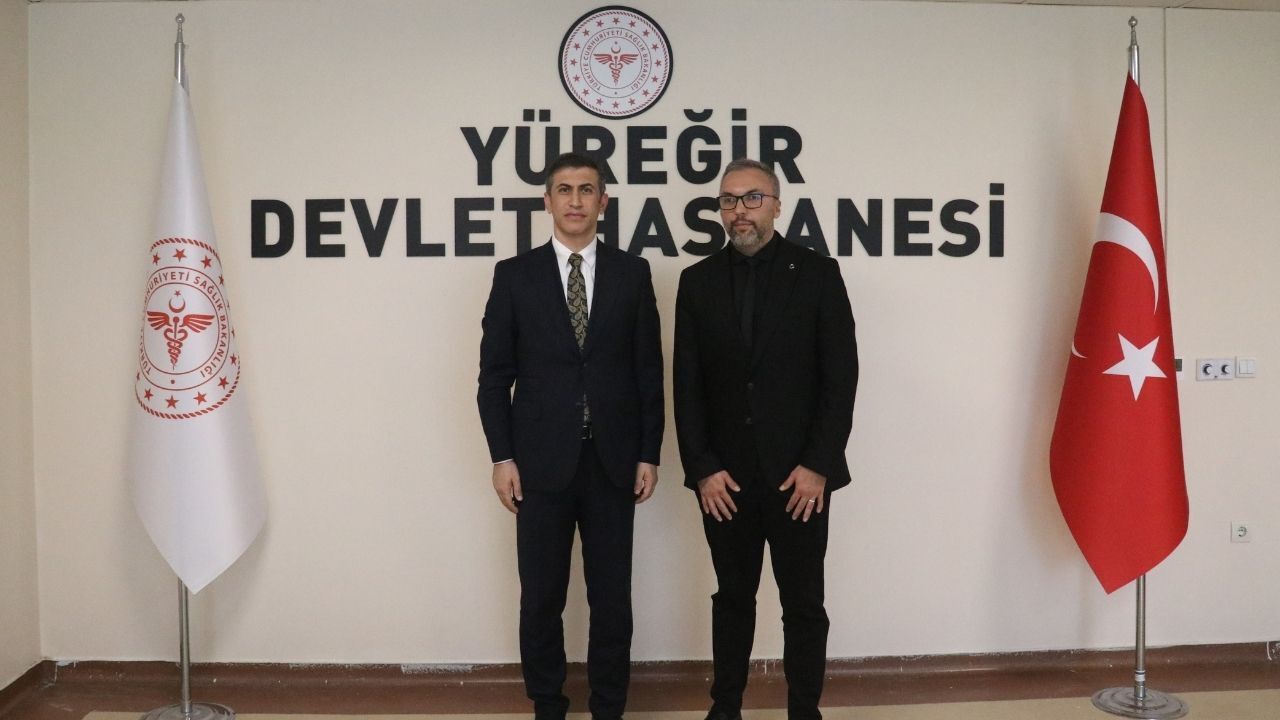 Kaymakam Aksu’dan Yüreğir Devlet Hastanesi’ne Ziyaret