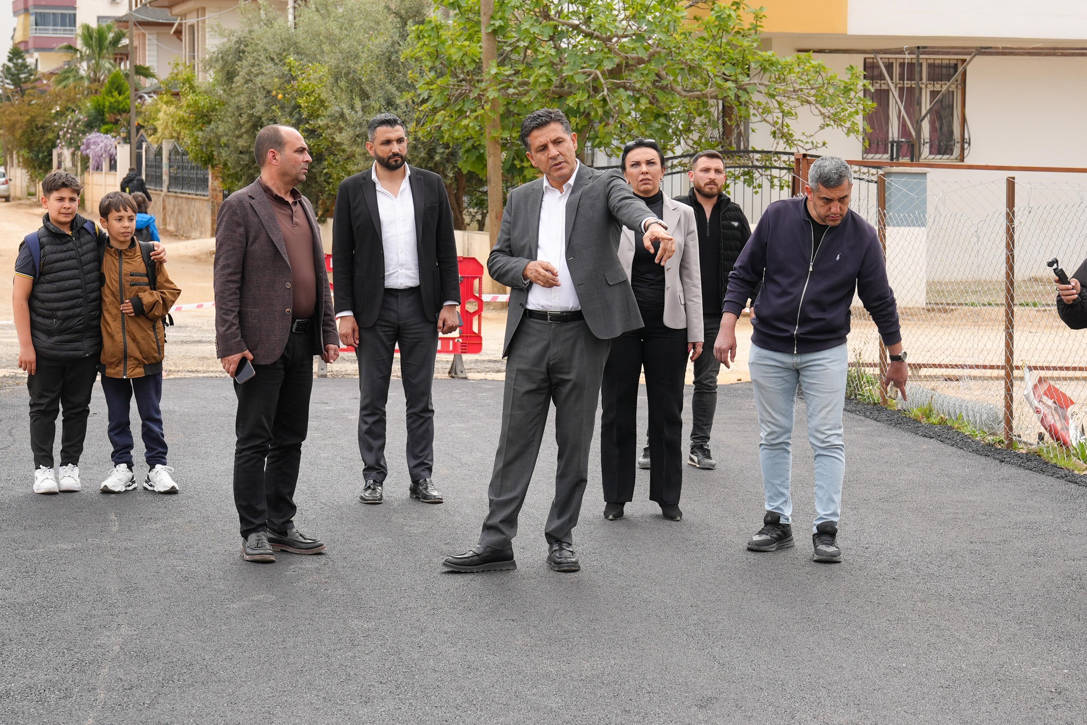 Kozan’da Yaz Mesaisi Başladı Altyapısı Biten Yollar Yenileniyor (2)