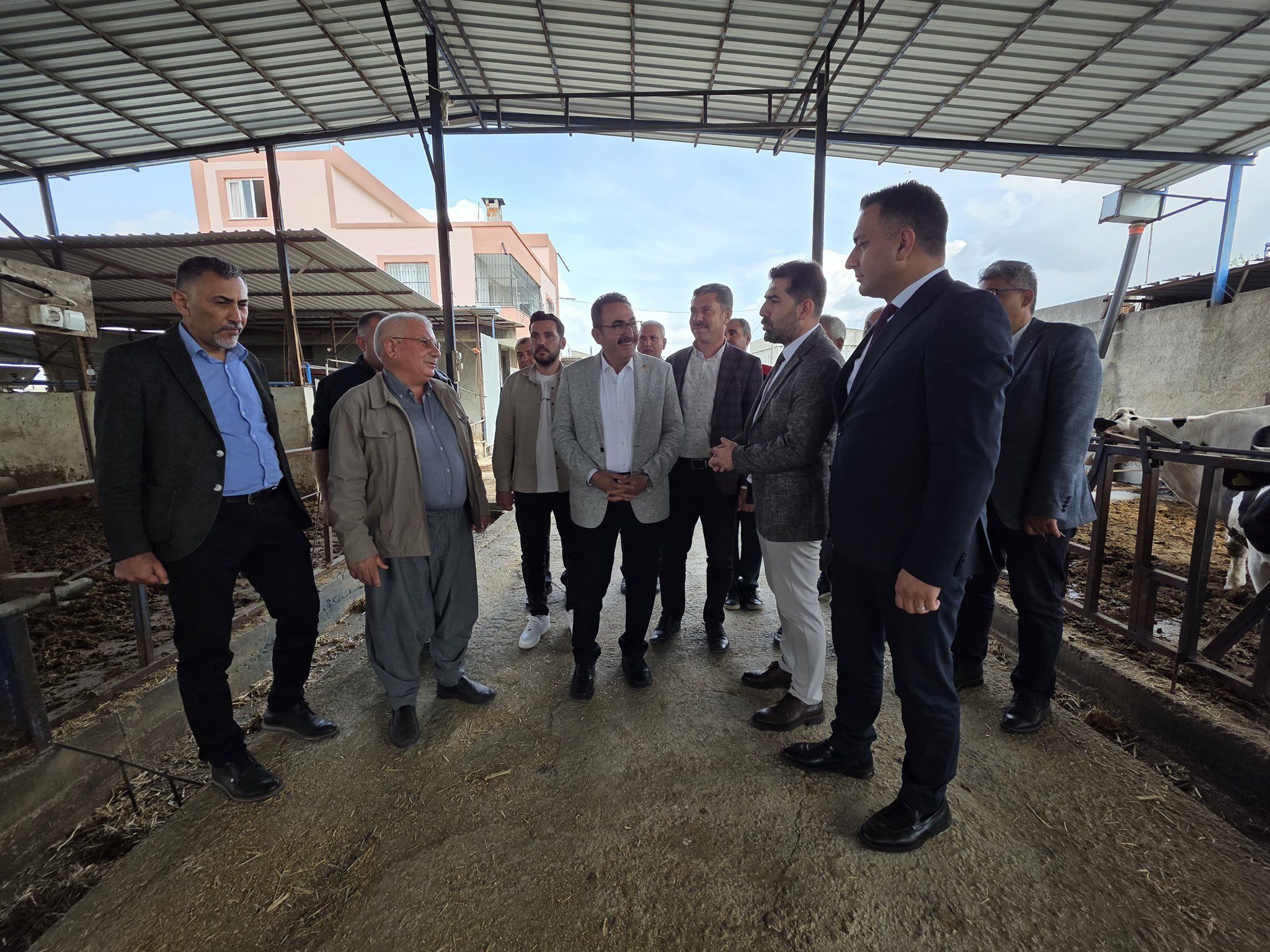 Milletvekili Doğru’dan Sarıçam’da Üretim Ve Hasat Mesaisi (3)