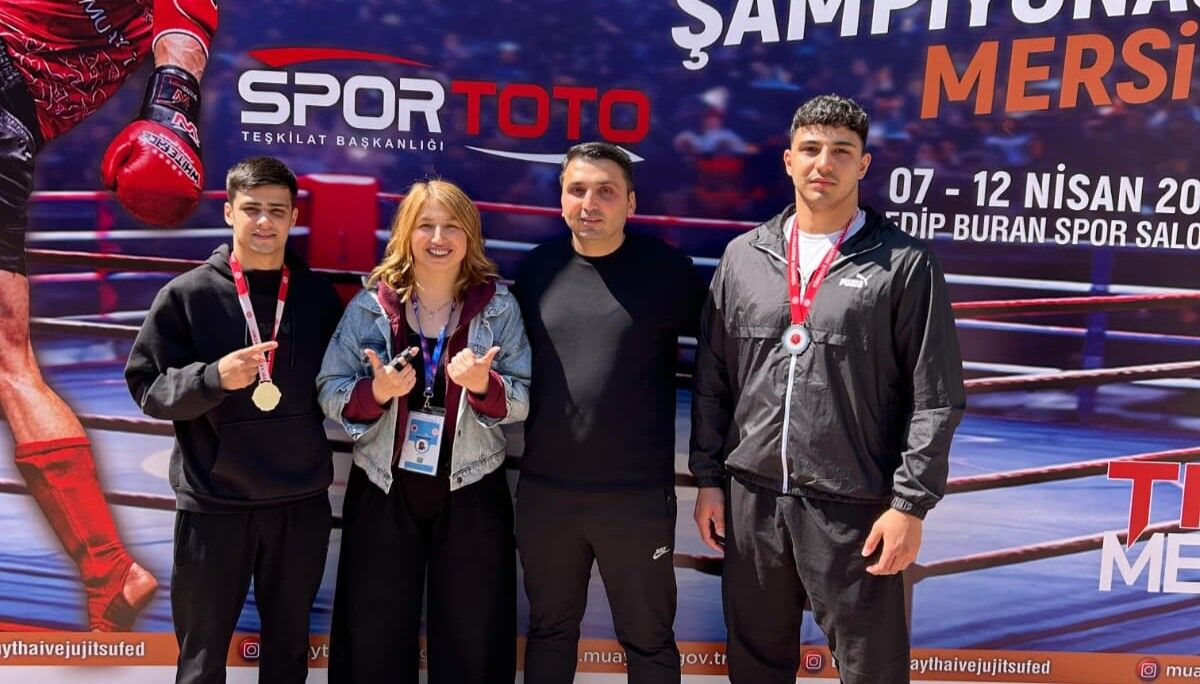 Muaythai’de Adana Rüzgarı2 Şampiyon, 3 Derece2