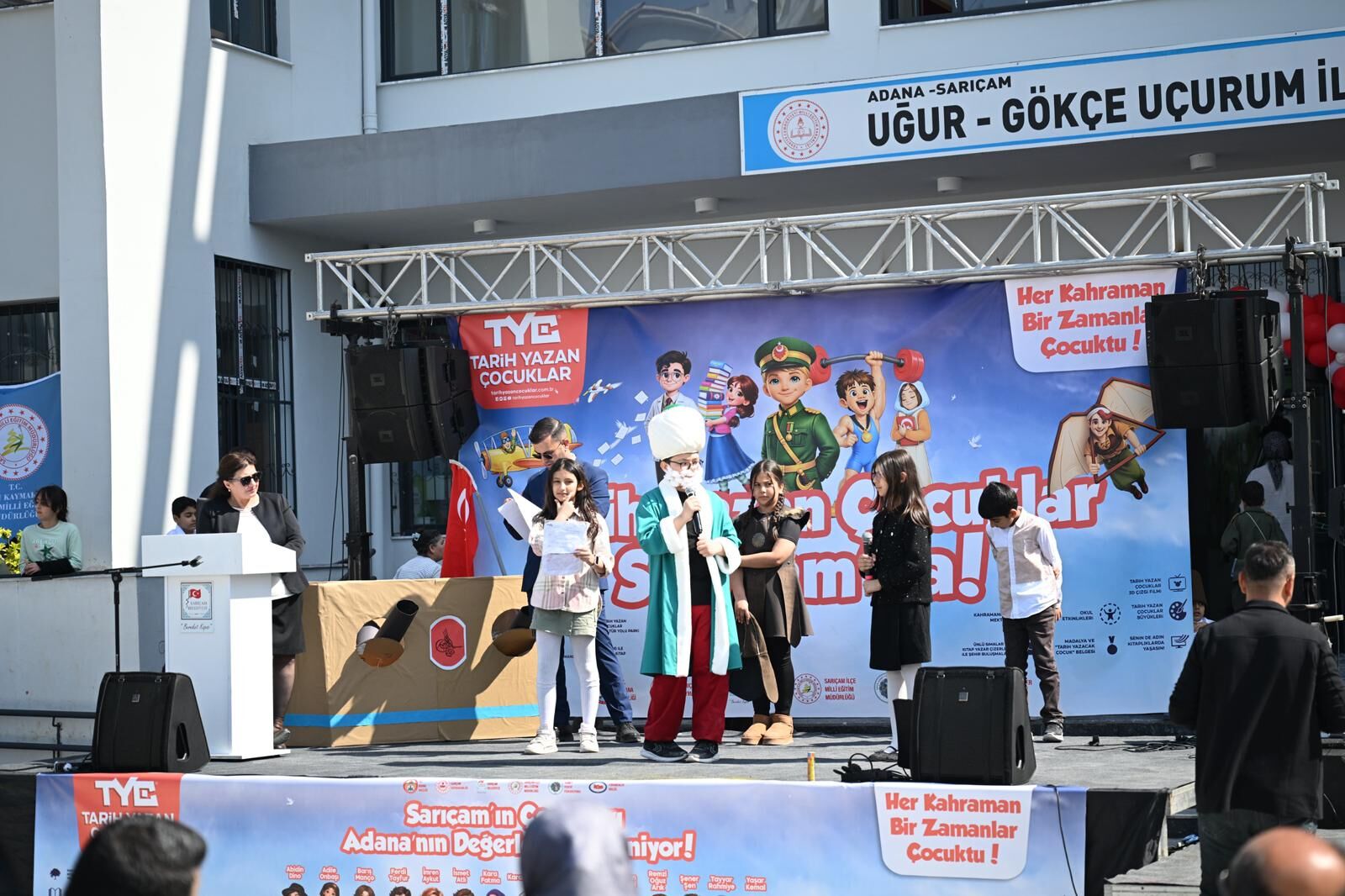 Sarıçam’da “Tarih Yazan Çocuklar” Projesi Hayata Geçti (2)