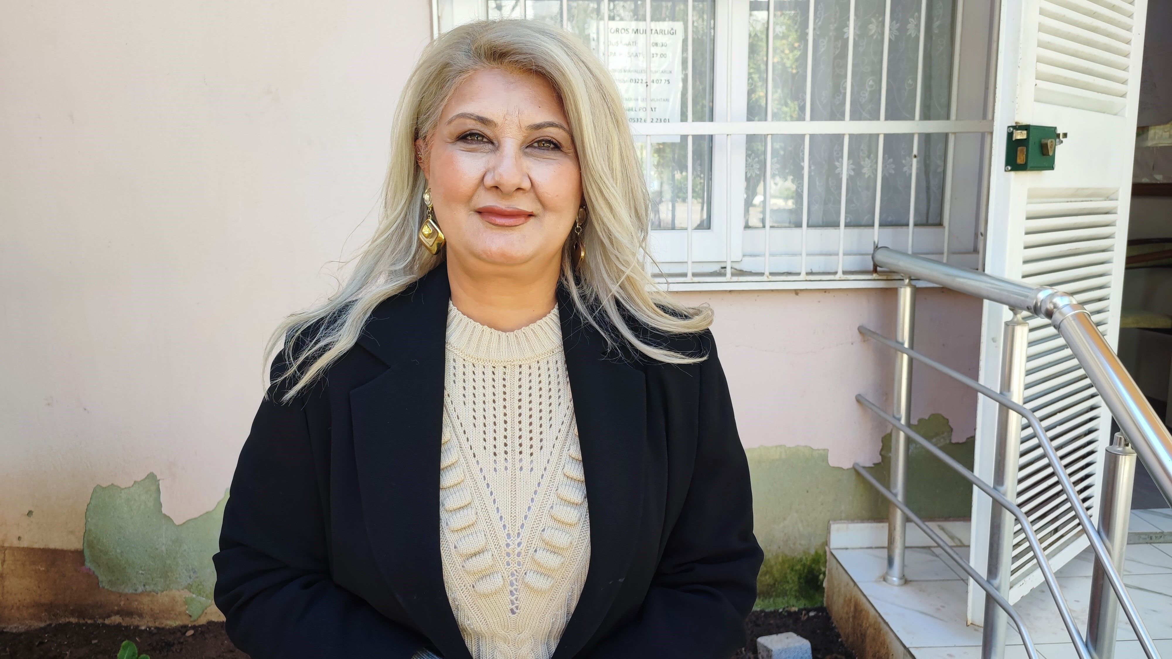 Toros Mahallesi Muhtarı Sibel Polat