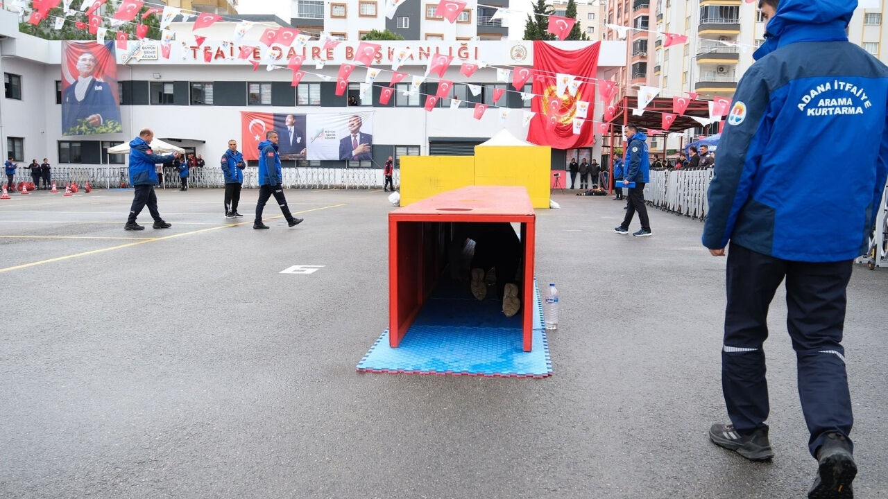 Adana İtfaiyesi Için Zorlu Sınav Maratonu (1)