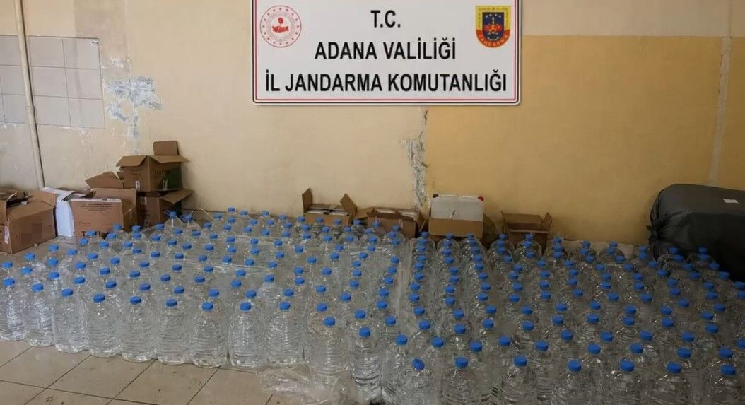 Adana Merkezli Dev Operasyon! 13 Bin Litre Kaçak Alkol Ele Geçirildi (2)