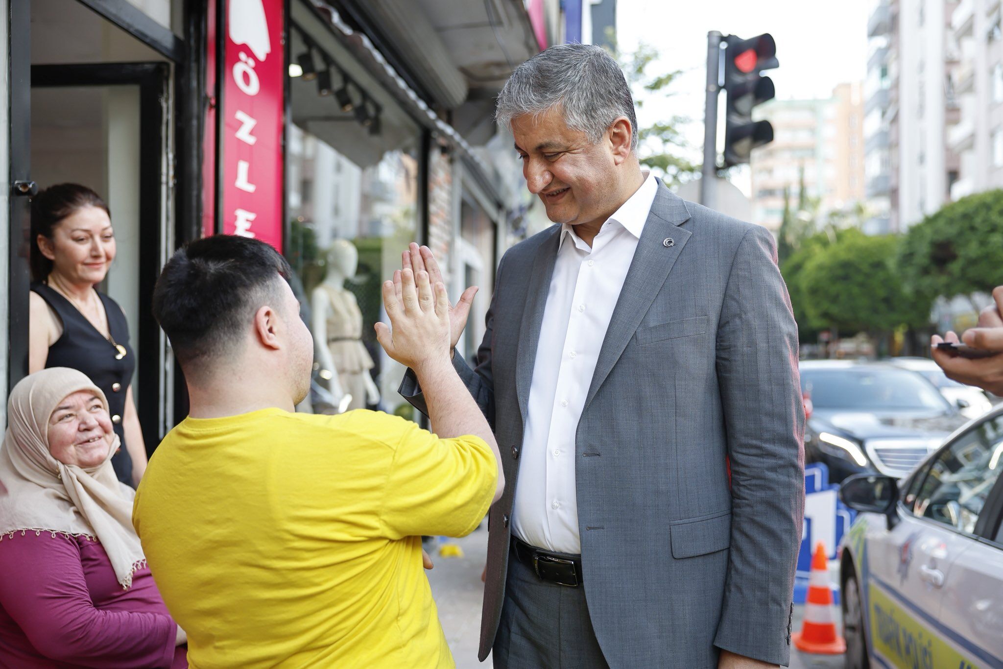 Adana Valisi Mustafa Yavuz Ordu Caddesi Esnafını Ziyaret Etti2