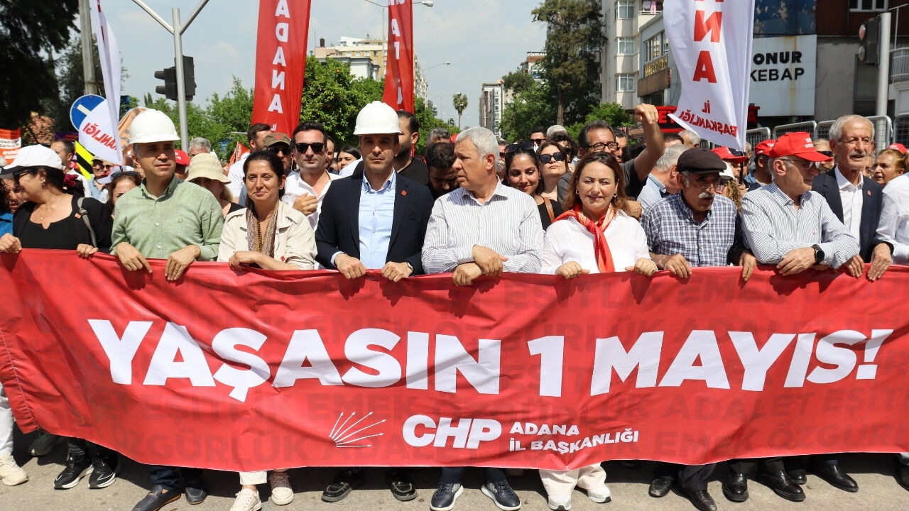Adana’da 1 Mayıs Coşkusu Alanlara Yansıdı (5)