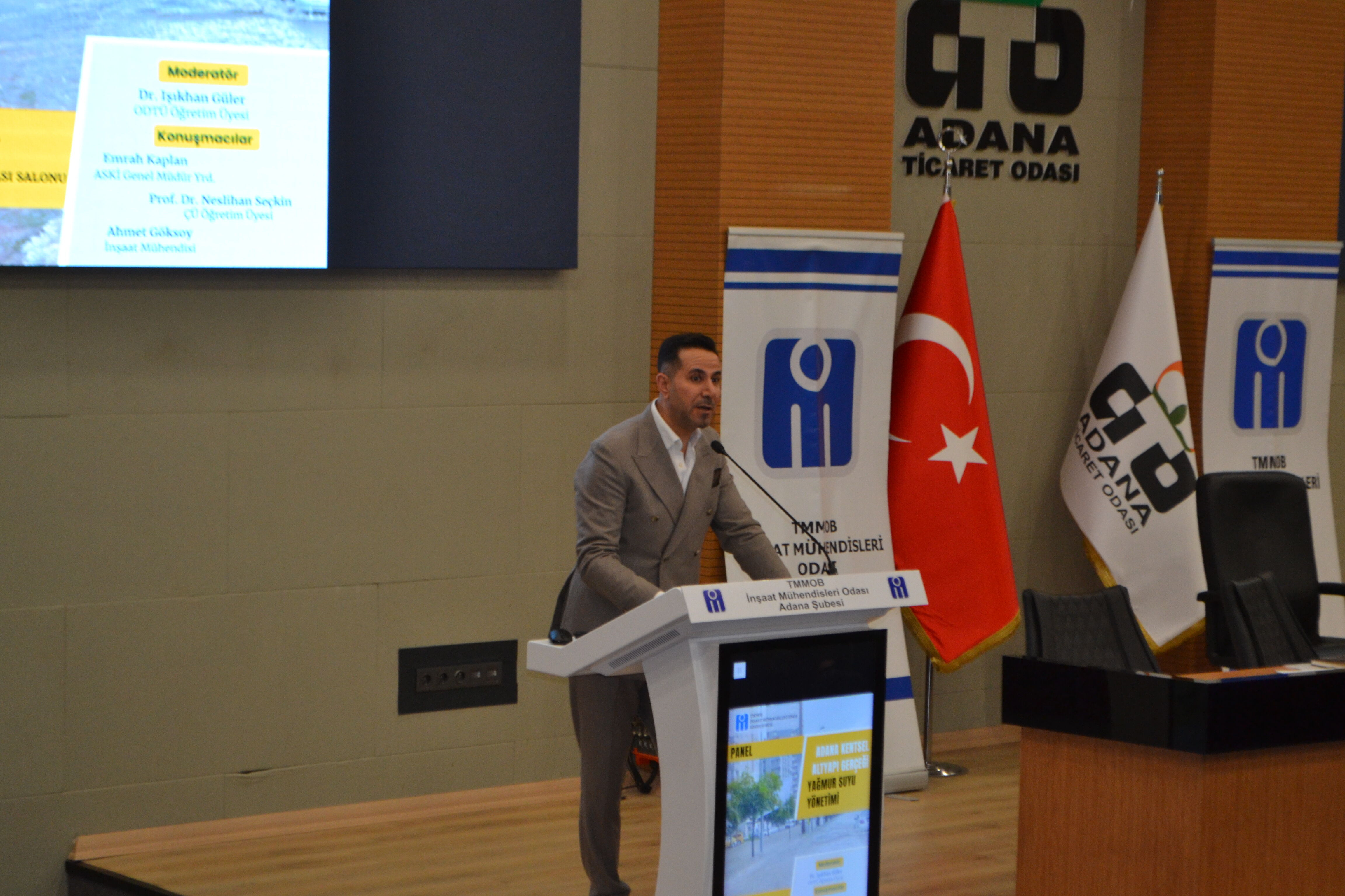 Adana'da Kentsel Altyapı Gerçeği Ve Yağmur Suyu Yönetimi Paneli Gerçekleştirildi (2)