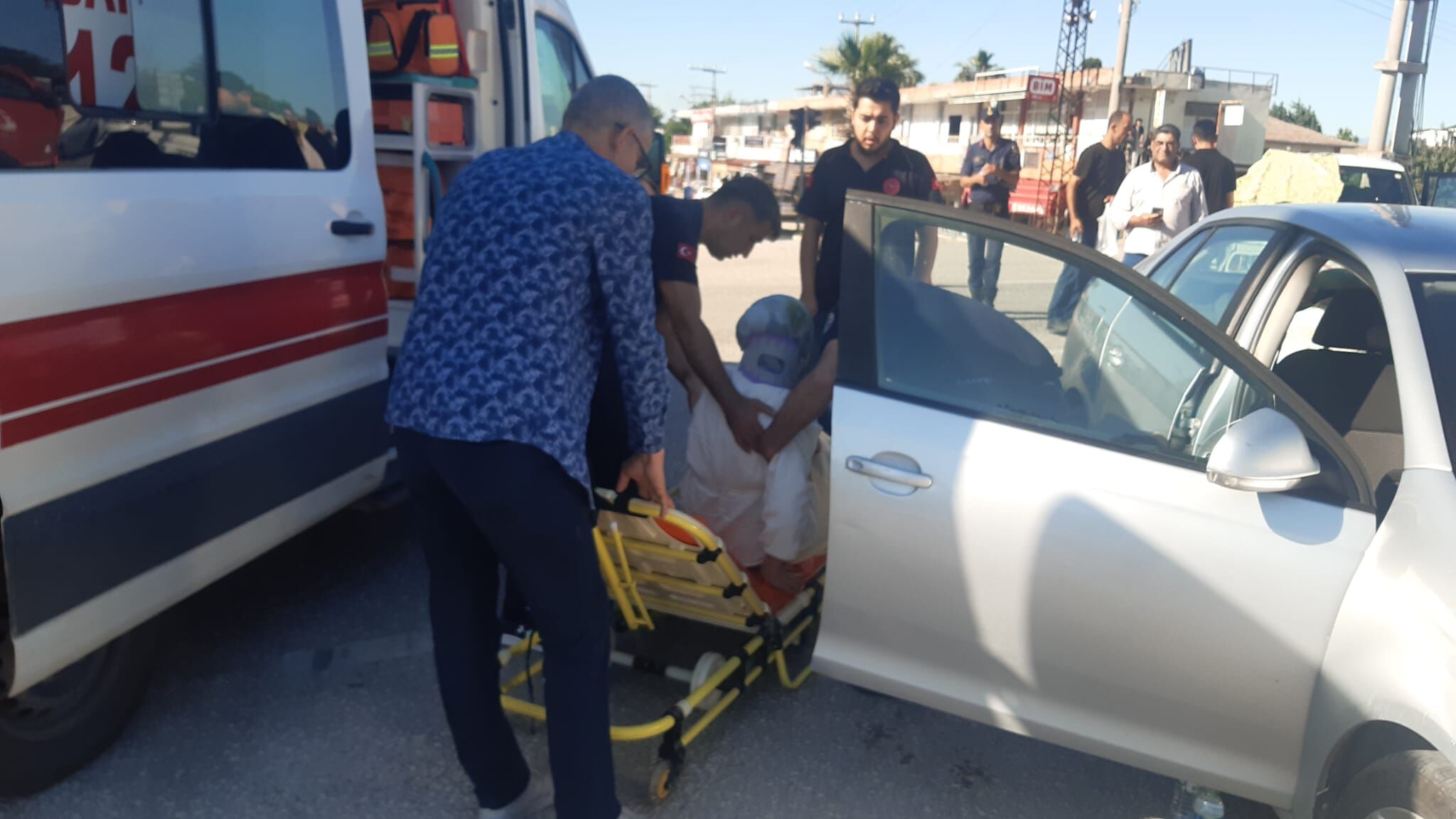 Adana'da Trafik Kazasında 1 Kişi Yaraland
