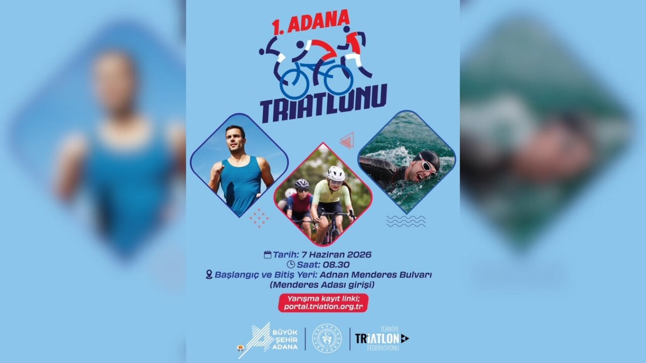 Adana’da Triatlon Heyecanı Başlıyor