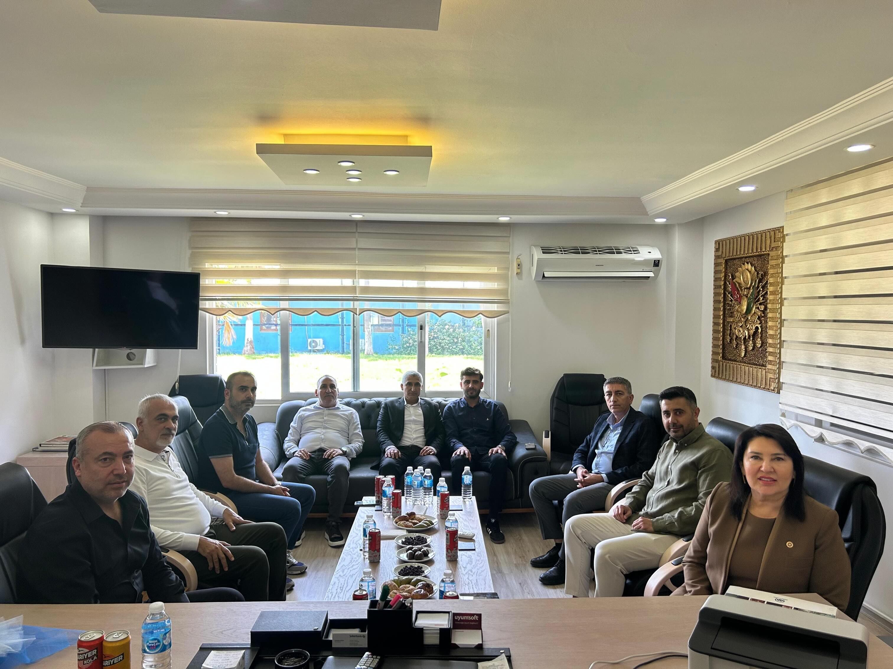 Ak Parti Adana Milletvekili Sunay Karamık’tan Adana Demirspor’a Ziyaret (3)