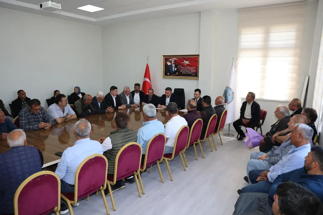 Başkan Şimşek Ilçenin Geleceğini Muhtarlarla Değerlendirdi (2)