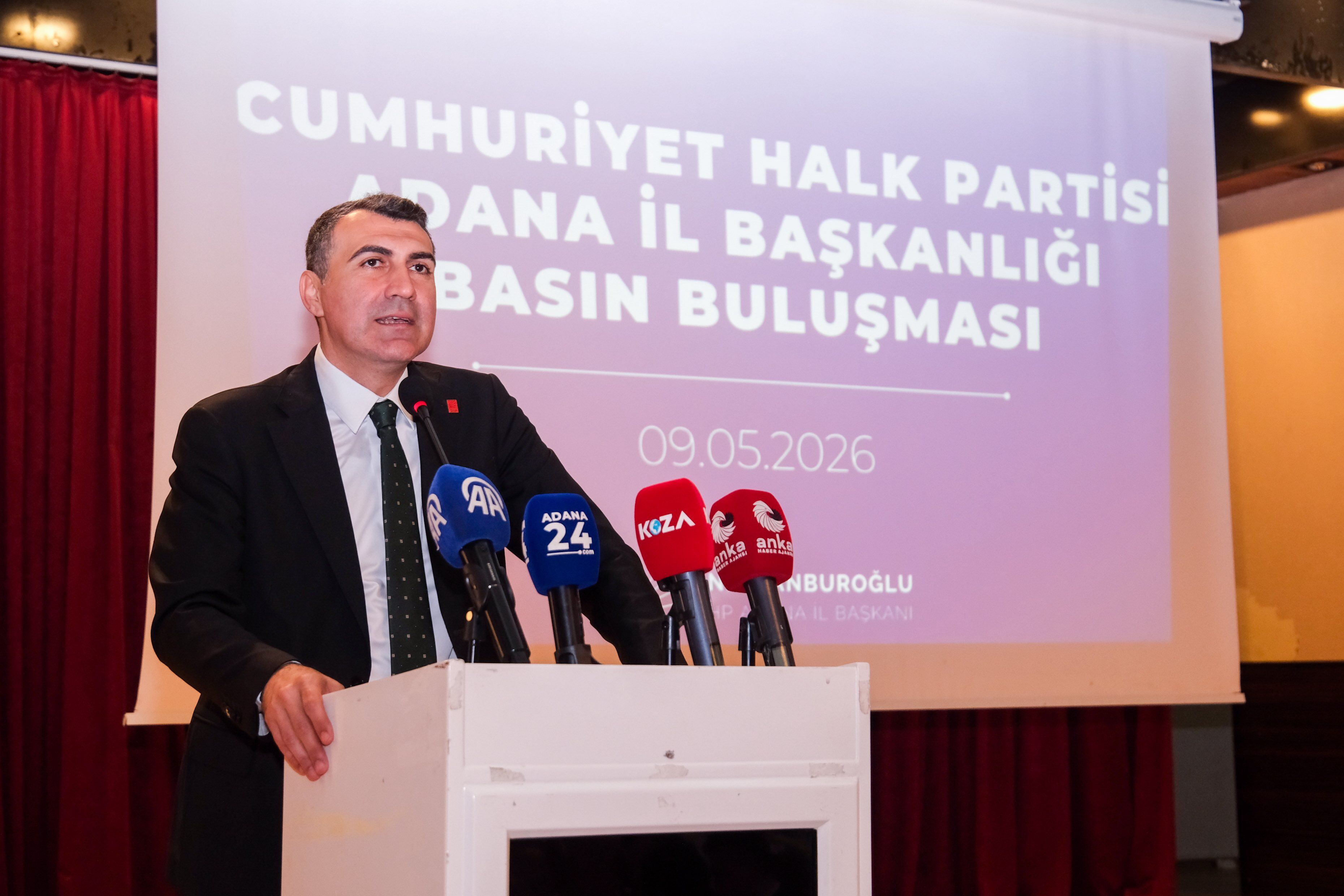 Chp Adana İl Başkanlığı’ndan Yerel Basın Çıkarması