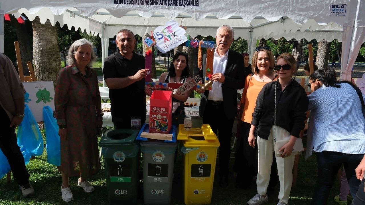 Çocuk Festivali’nde Minikler Geri Dönüşümü Eğlenerek Öğrendi