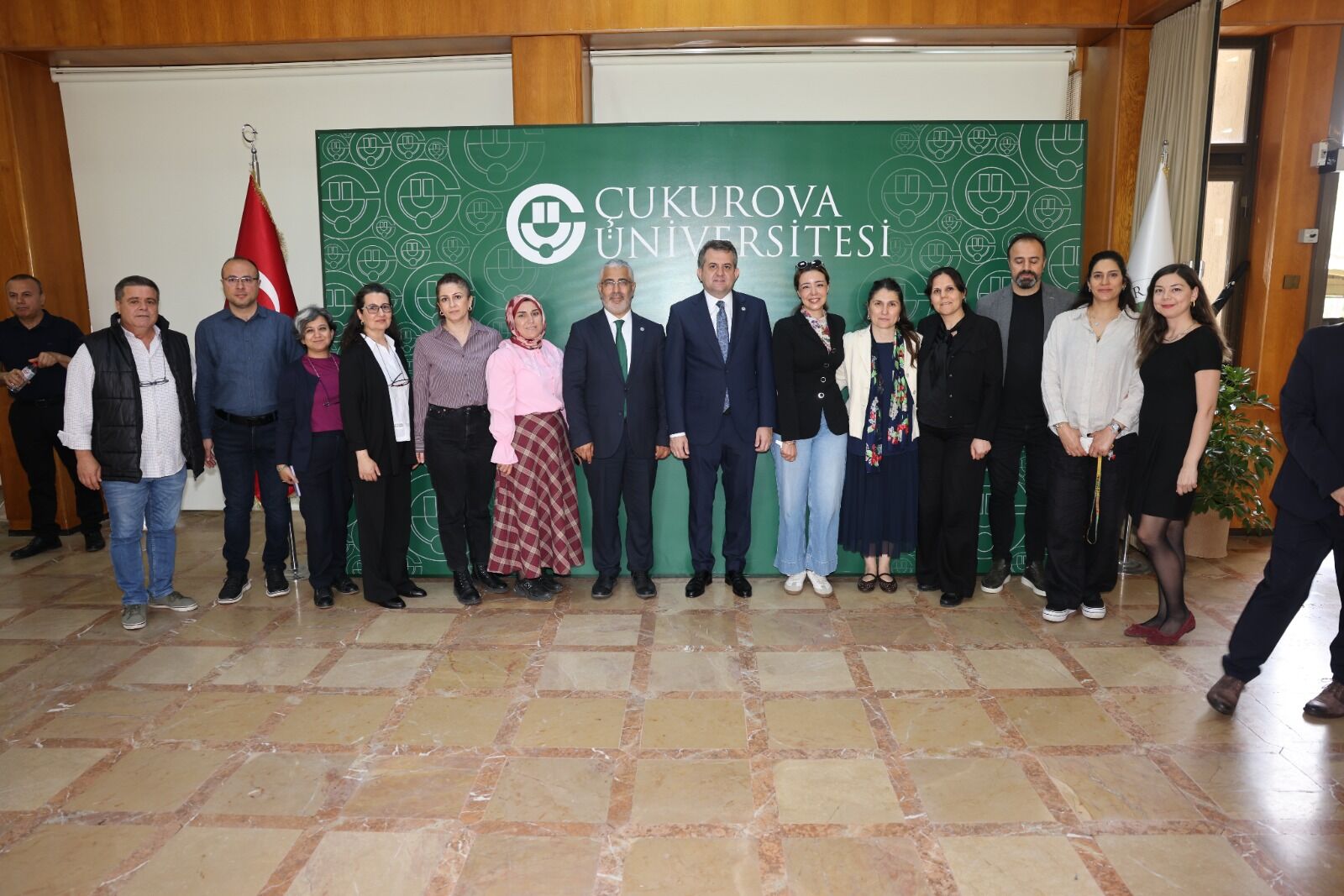 Çukurova Üniversitesi’nde Geleneksel Bayramlaşma Töreni Düzenlendi (2)