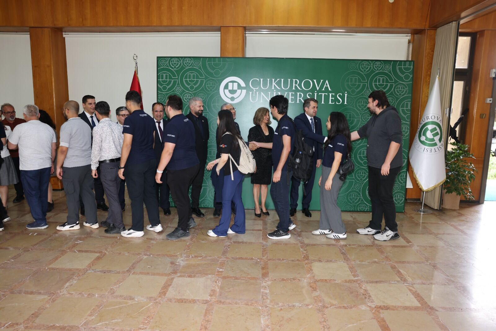 Çukurova Üniversitesi’nde Geleneksel Bayramlaşma Töreni Düzenlendi (3)