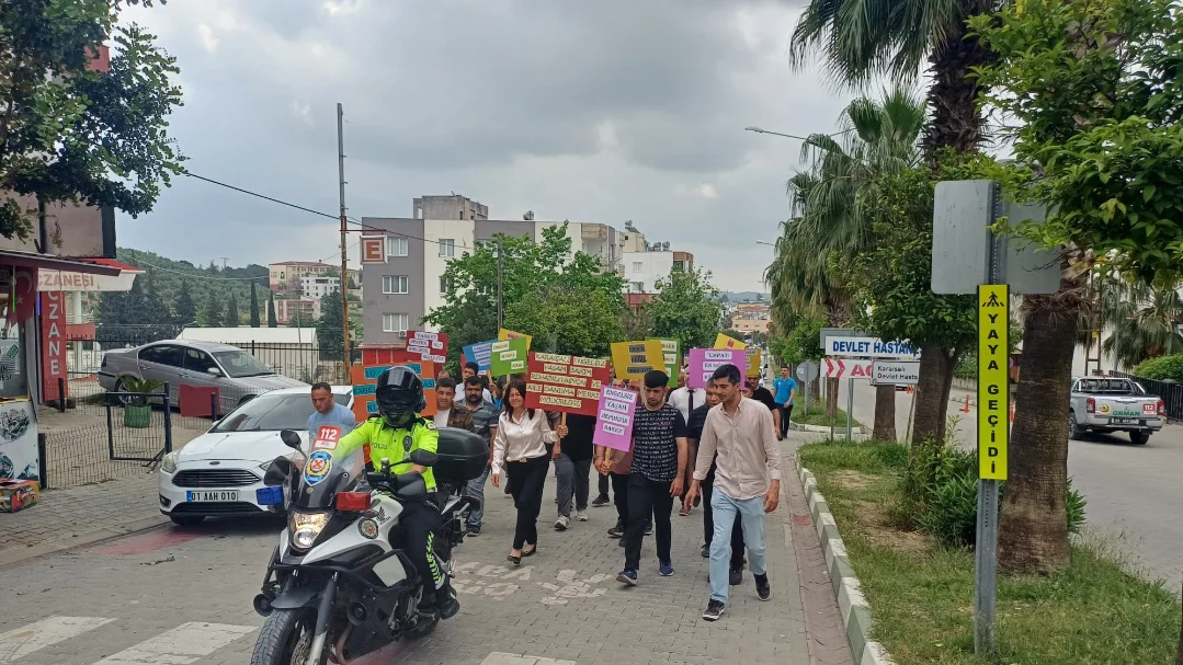 Karaisalı’da Anlamlı Yürüyüş Sevgi Engel Tanımaz! (1)