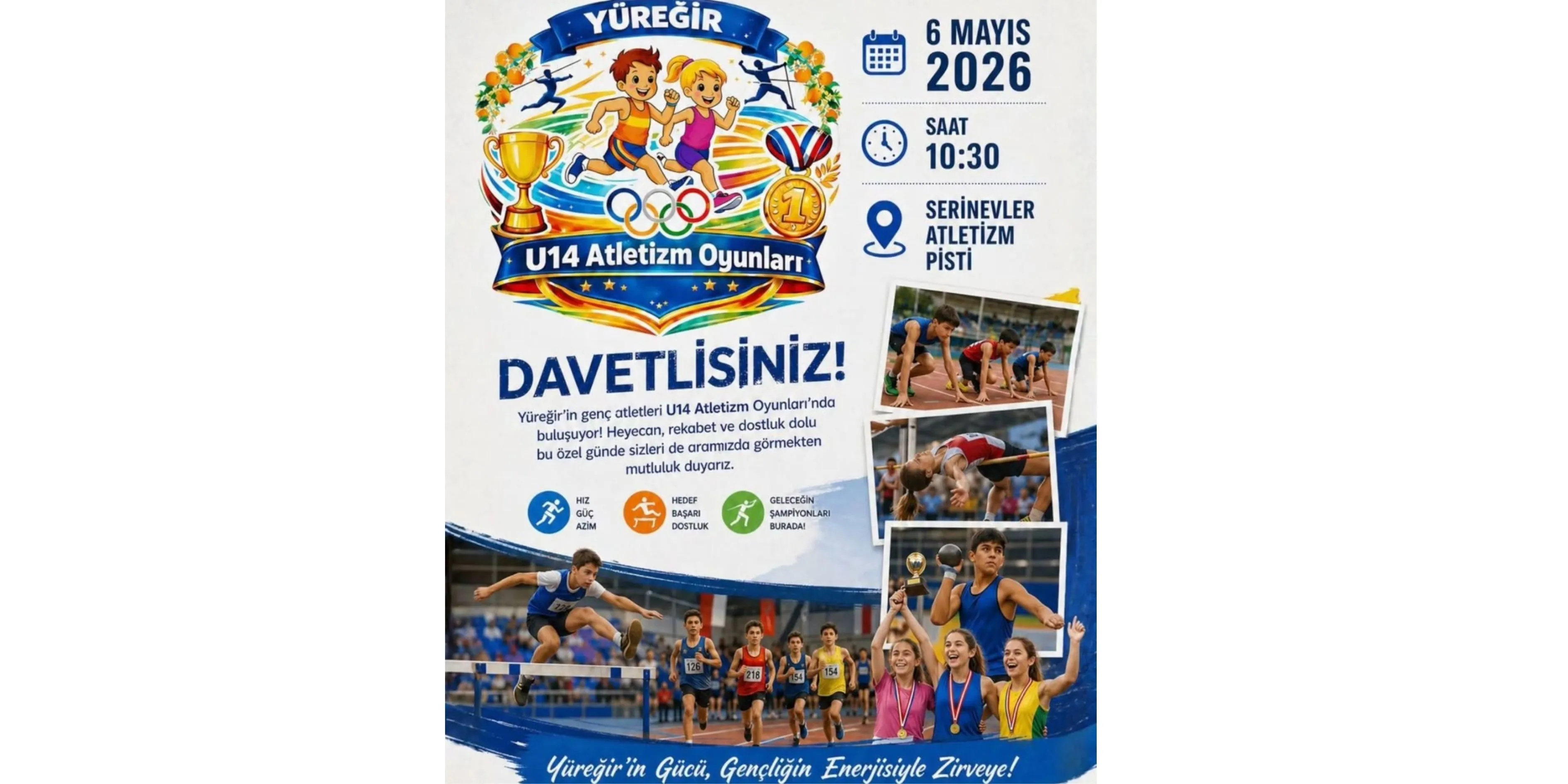 Şampiyonların Rotası Belli Oldu İstikamet Serinevler Atletizm Pisti-1