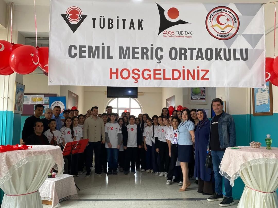 Sarıçam’da Bilim Rüzgarı Cemil Meriç Ortaokulu’nda Tübi̇tak 4006 Heyecanı (2)