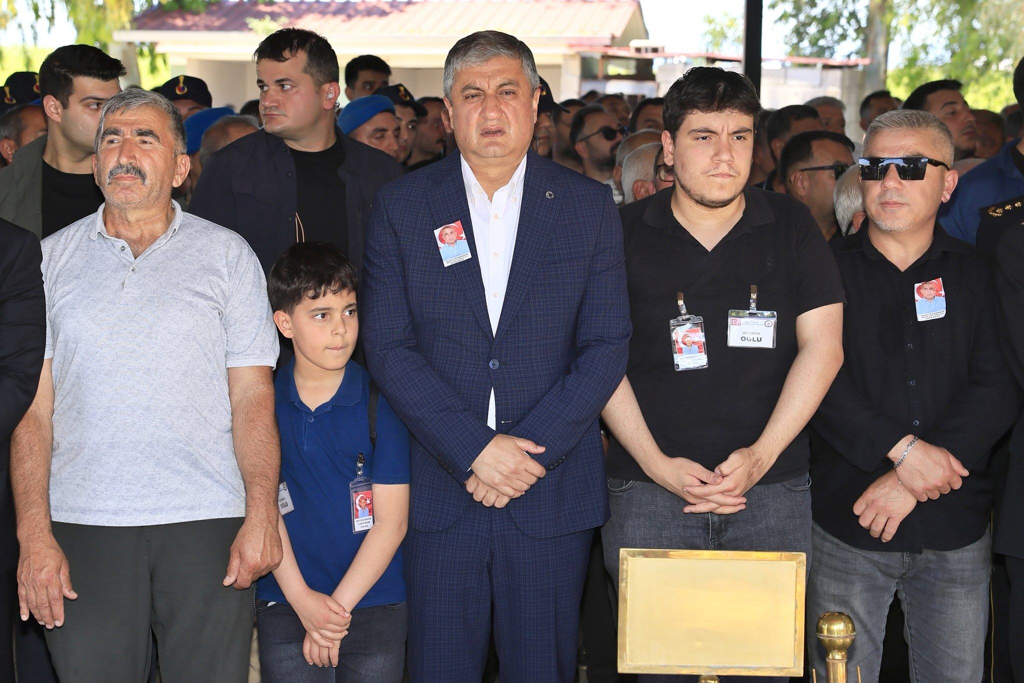 Şehit Polis Memuru Aydın Üyenarık'in Son Yolculuğuna Vali Yavuz Da Katıldı2