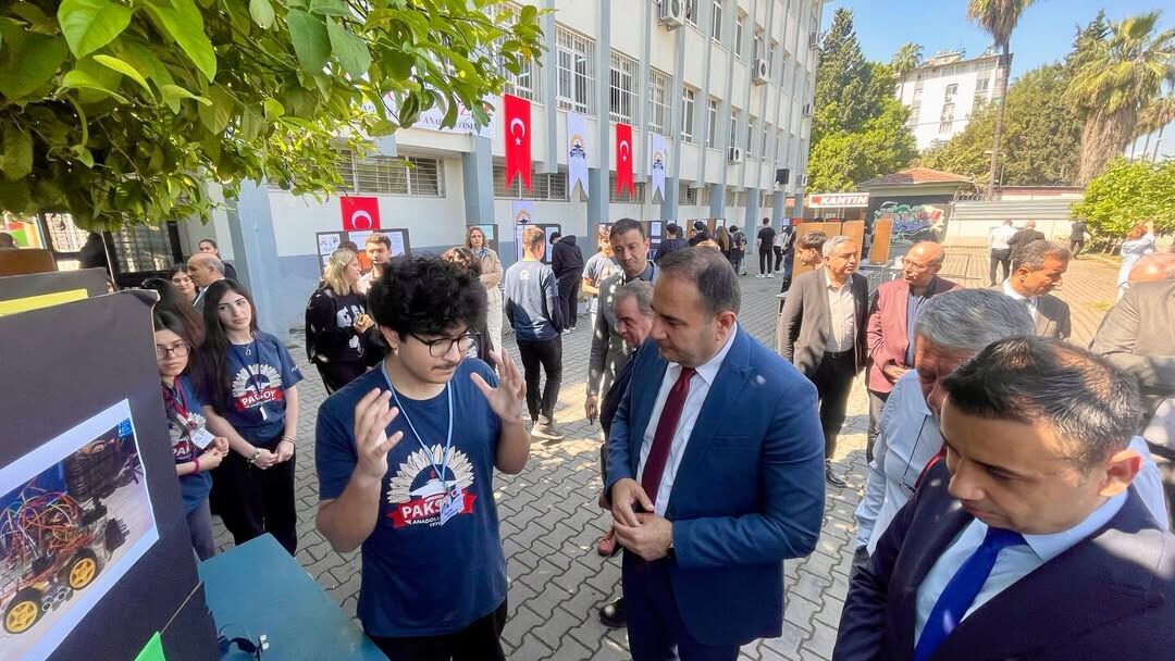 Seyhan’da Bilim Rüzgarı Paksoy Anadolu Lisesi’nde Tübi̇tak Şenliği (3)