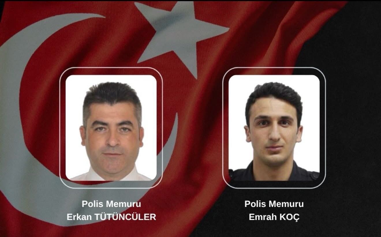 Silahlı kavgaya müdahale eden 2 polis şehit oldu