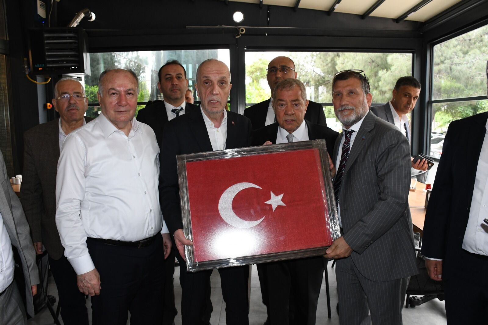 Türk İş Genel Başkanı Ergün Atalay Adana’da (2)
