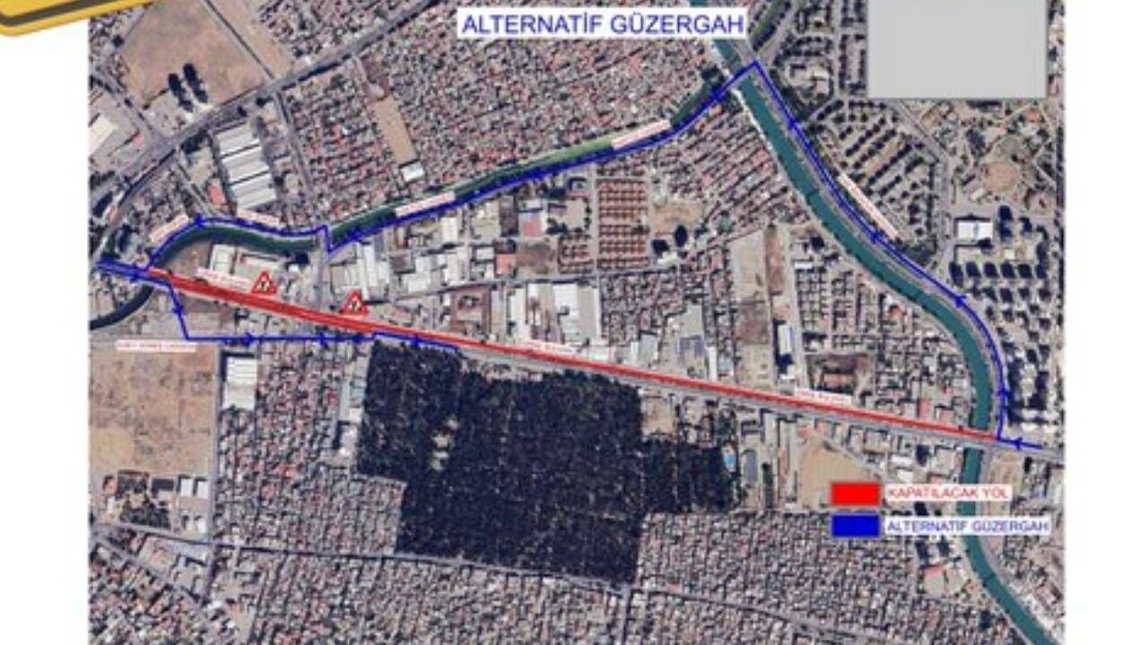 Adana'da Girne Bulvarı Trafiğe Kapatıldı İşte Alternatif Güzergahlar