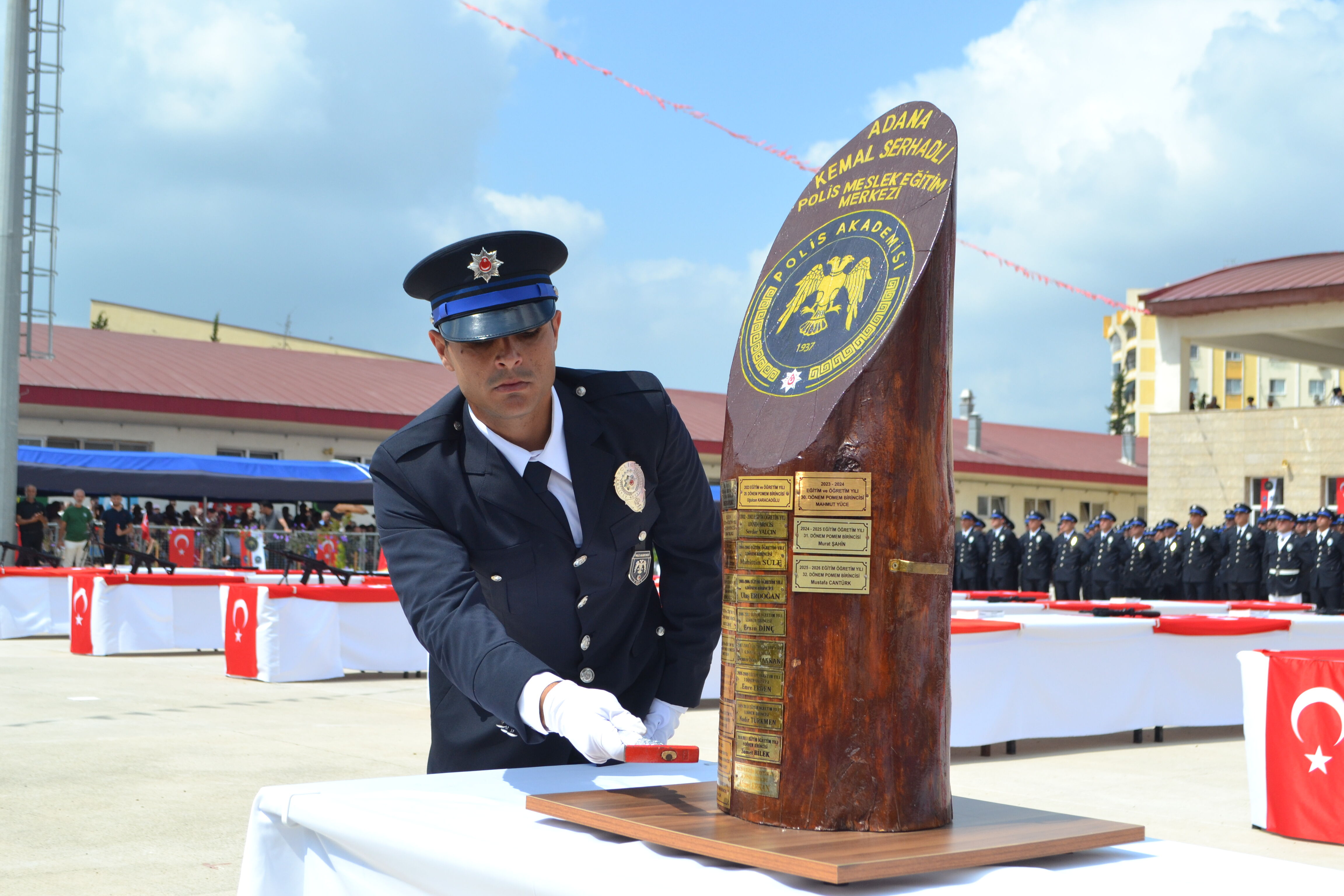Adana'da Gurur Günü 608 Yeni Polis Teşkilata Katıldı (3)