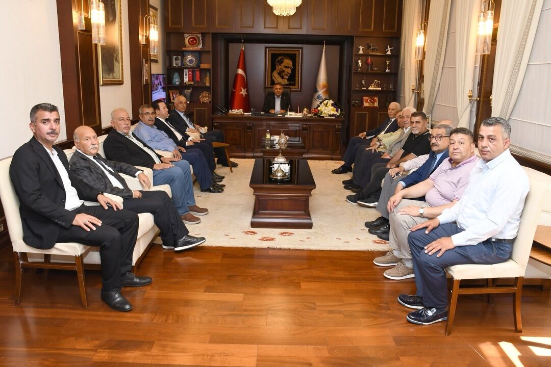 Aesob Heyetinden Büyükşehir Belediyesi’ne Ziyaret (1)