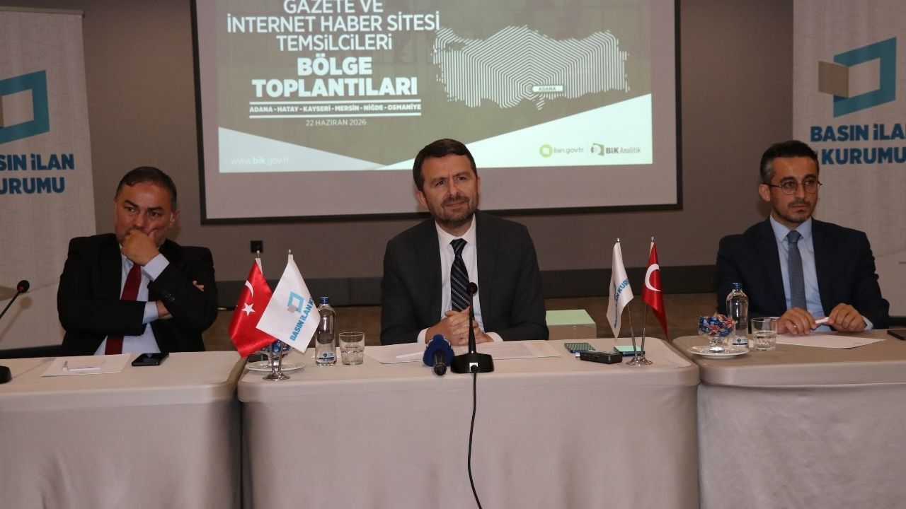 Bi̇k Genel Müdürü Çay, Adana’da Basın Temsilcileriyle Buluştu (1)
