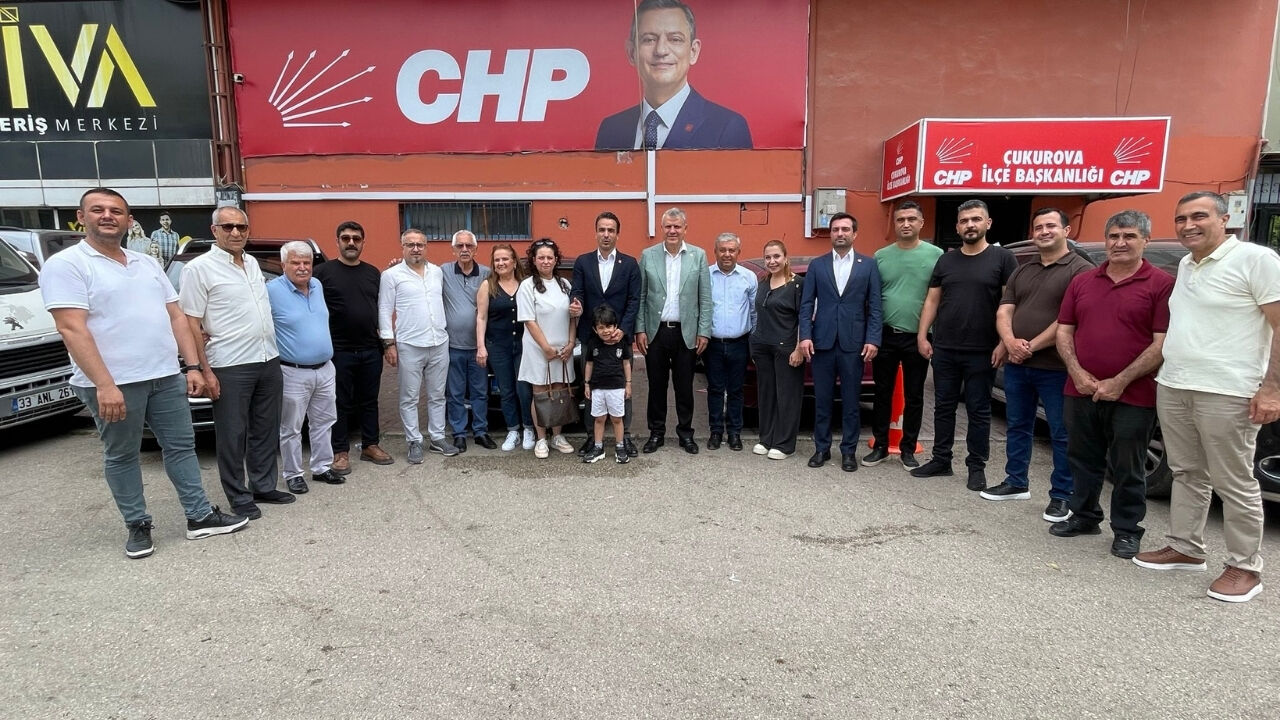 Chp Adana Milletvekili Ayhan Barut'tan Çukurova İlçe Örgütü'ne Ziyaret (1)