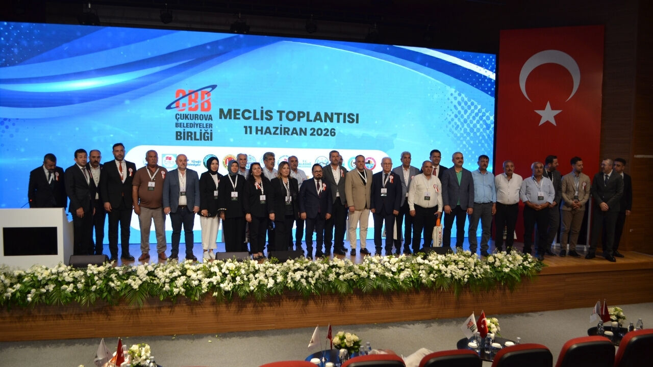 Çukurova Belediyeler Birliği’nde Bilal Uludağ Güven Tazeledi
