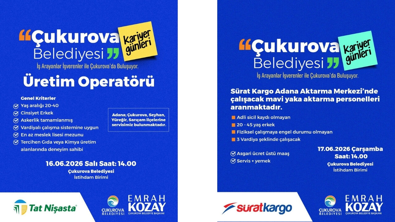 Çukurova Belediyesi Iş Arayanlarla Firmaları Buluşturuyor