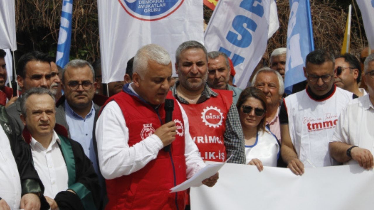Di̇sk Genel İş Sendikası 2 No’lu Şube Başkanı Serdar Çapar,