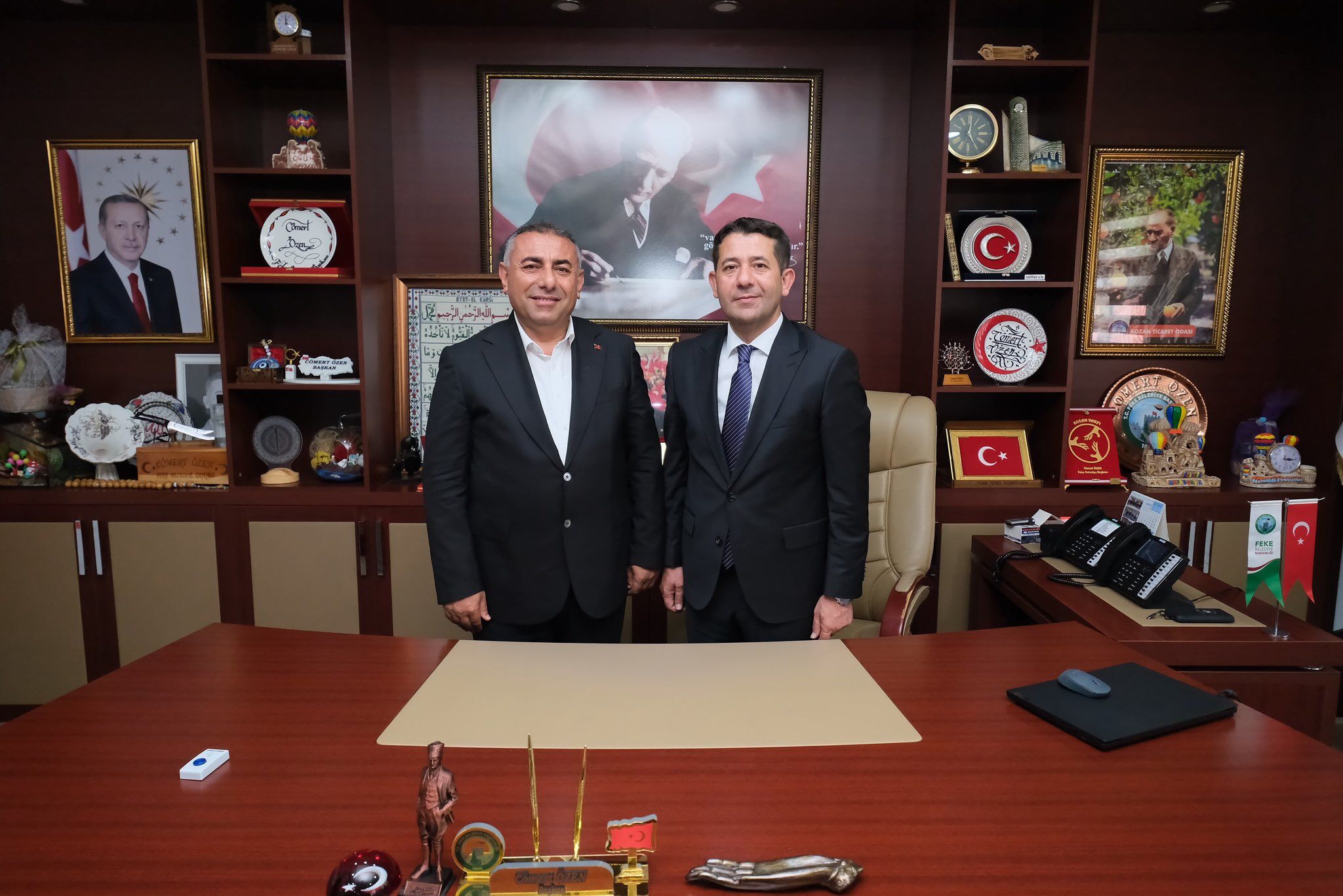 Güngör Geçer'den Feke'de Esnaf Ve Sergi Ziyareti2