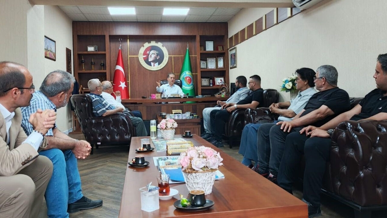 İyi̇ Parti Adana İl Başkanlığından Yüreğir Ziraat Odasına Ziyaret (1)