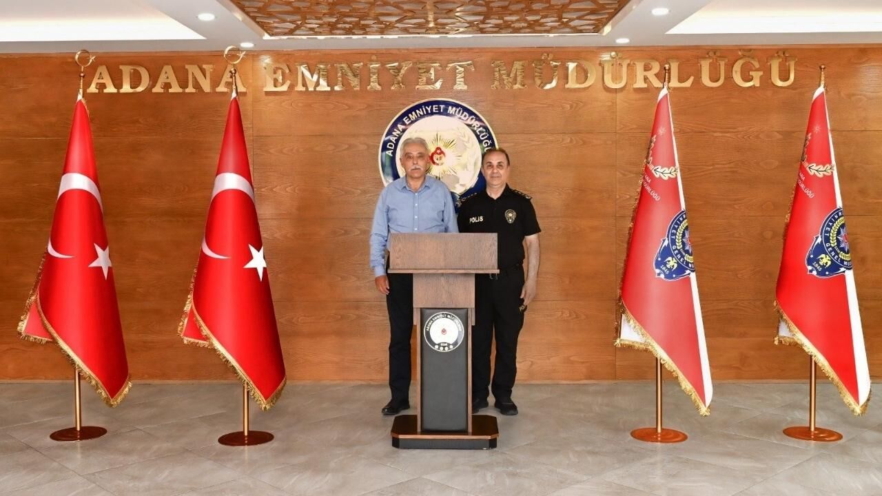 İzdes Heyetinden Adana Il Emniyet Müdürlüğü'ne Ziyaret